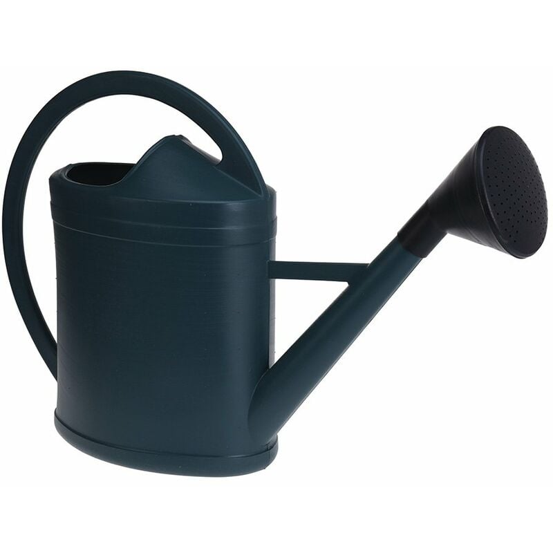 foto del prodotto edm annaffiatoio in plastica con testa a spruzzo 10 l colore nero