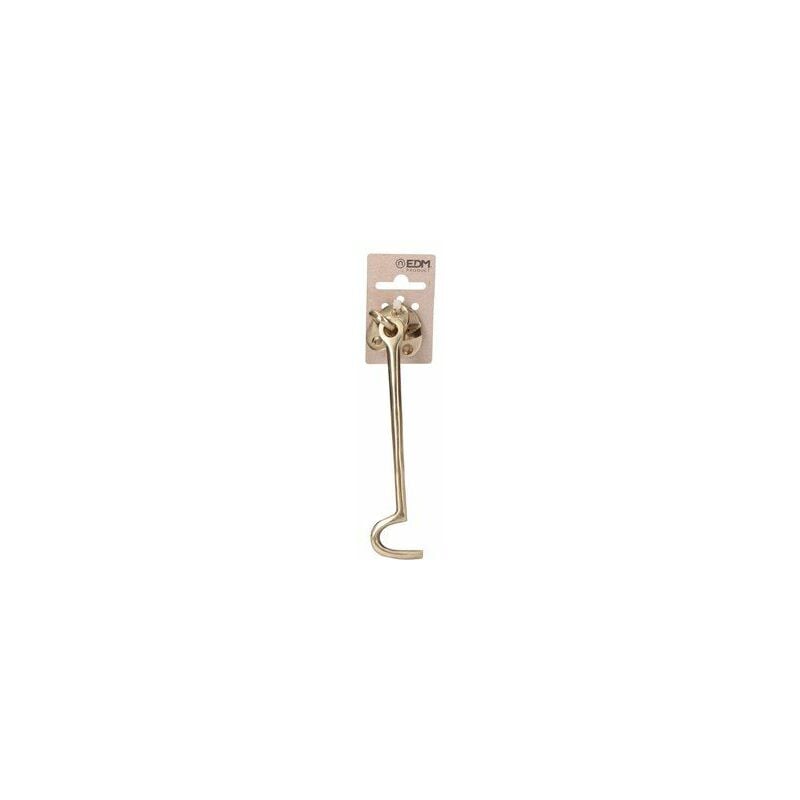 foto del prodotto edm battente boat 150mm in ottone lucido in cartone appeso