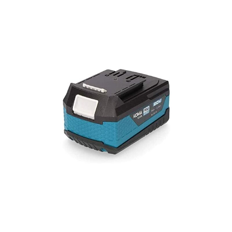 foto del prodotto edm batteria agli ioni di litio 20v 5.0a 7,5x11,7x6,3cm koma tools pro series battery