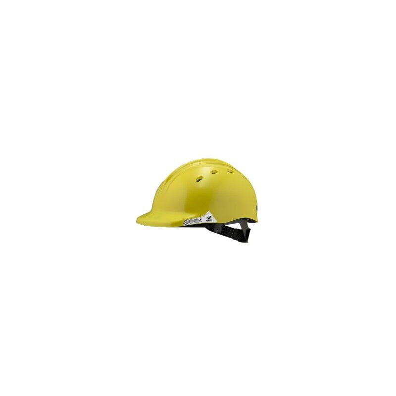 foto del prodotto edm casco da muratore giallo nz approvato ct 1