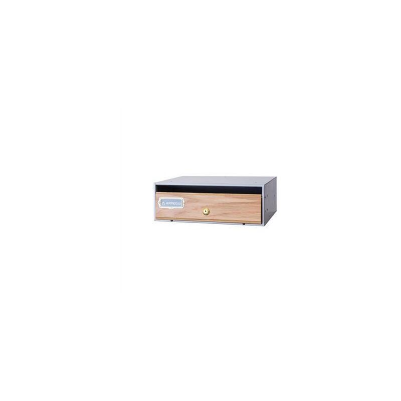 foto del prodotto edm cassetta postale orizzontale future 3500 mad sapelli 12x25x34cm arregui