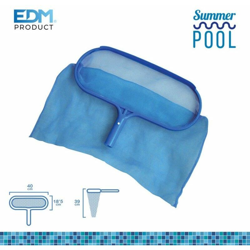 foto del prodotto edm collettore di foglie di sfondo classico 40x18,5 cm colore blu