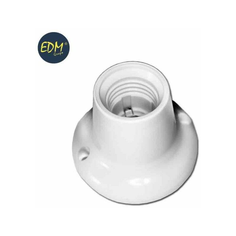 foto del prodotto edm conchiglia e27 destra fralatn bianco termoplastico 4 4a 250v fralatn compacte