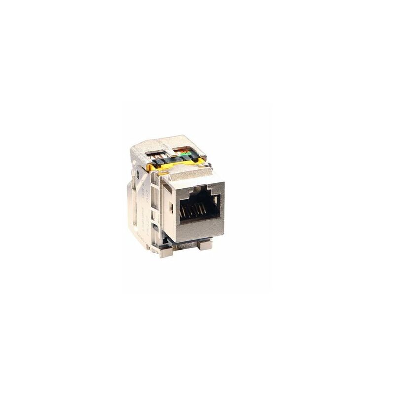 foto del prodotto edm connettore keystone rj45 categoria 6 stp connessione rapida a crimpare