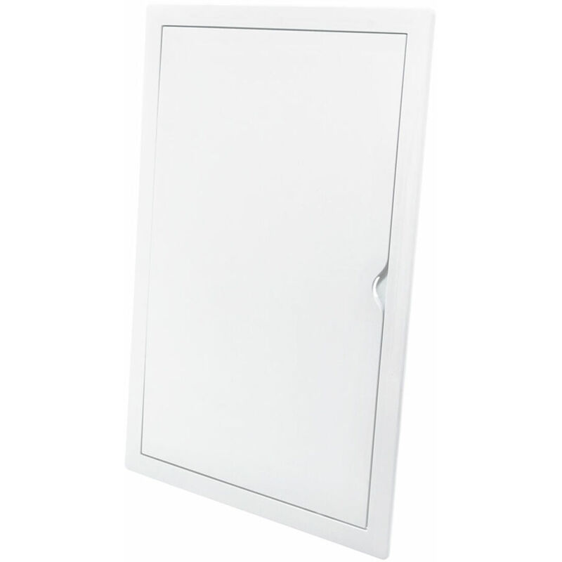 foto del prodotto edm coperchio di ispezione 87742 bianco da incasso rettangolare 27,5 x 42,5 cm