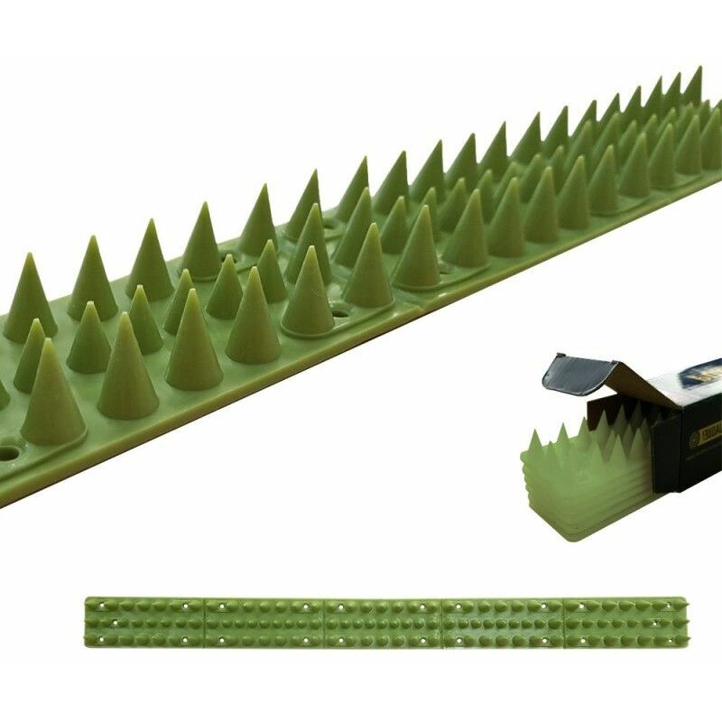 foto del prodotto edm deterrente per gatti. confezione da 6 pezzi. 50cm colore verde