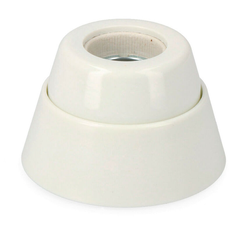 foto del prodotto edm e27 porcellana blanche uso interno esterno 250 250v fralatn