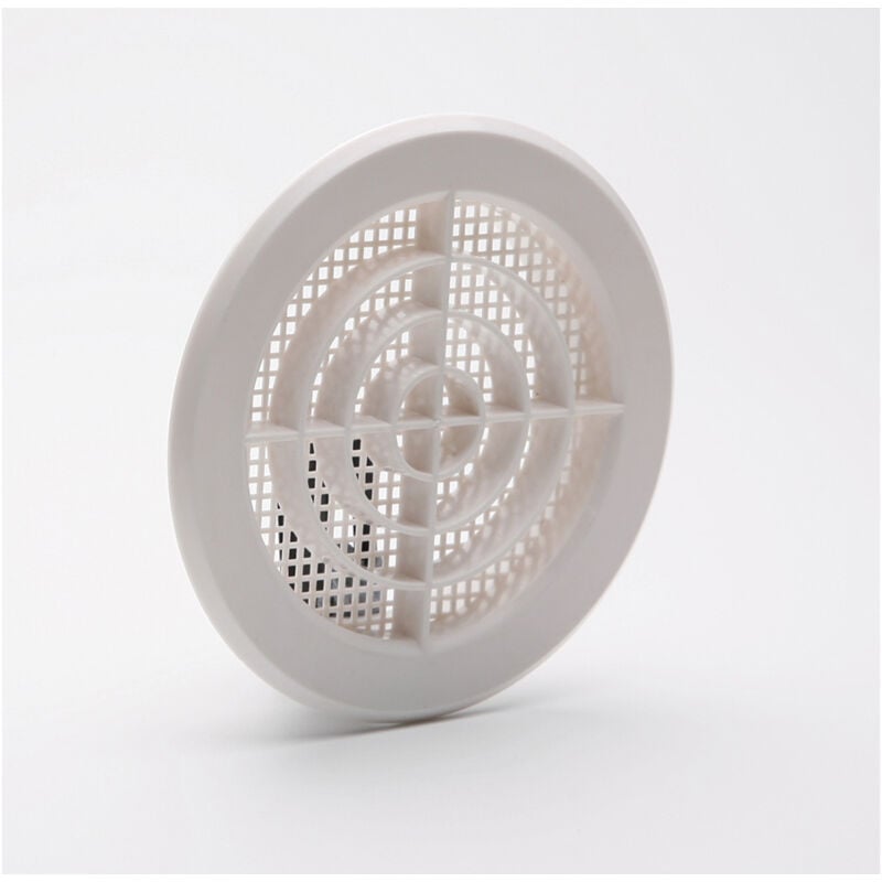foto del prodotto edm empot griglia a clip d 10 11cm abs bianco zanzariera