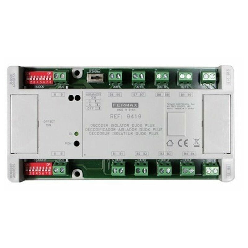 foto del prodotto edm fermax 9419 decodificatore isolatore duox plus