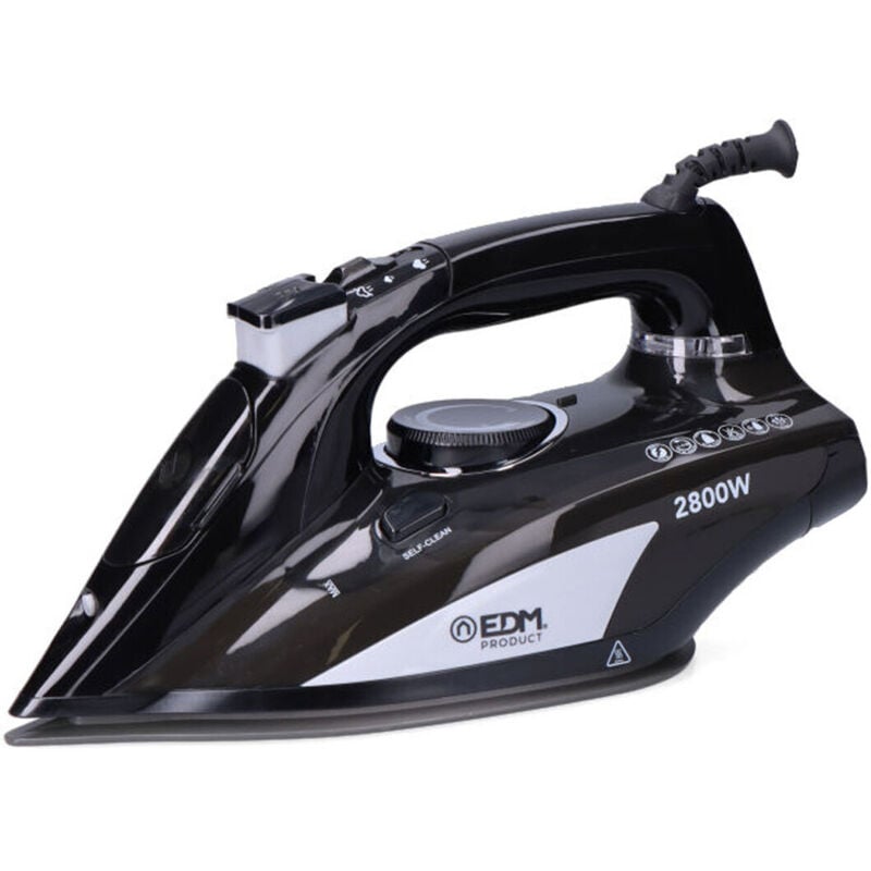 foto del prodotto edm - ferro da stiro a vapore de ferro da stiro a vapore 2800w 220-240v modello grande