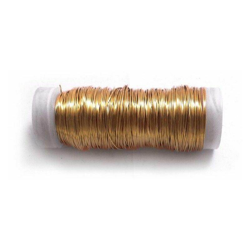foto del prodotto edm filo di ottone n. 6 0,40 mm x 50 m con bobina