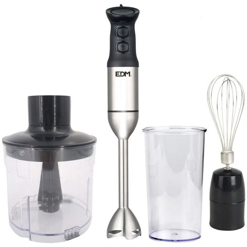 foto del prodotto edm - frullatore manuale 1200w con accessori 5,8x41,5cm