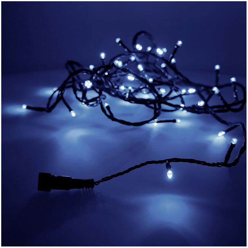 foto del prodotto edm ghirlanda di luci led 71252 azzurro 4 m