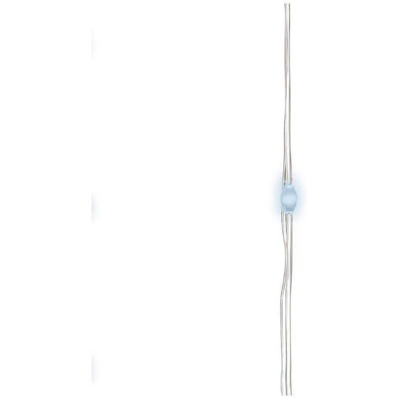 foto del prodotto edm ghirlanda di luci led lumineo argentato 5 m 12 m 14 m bianco freddo 
