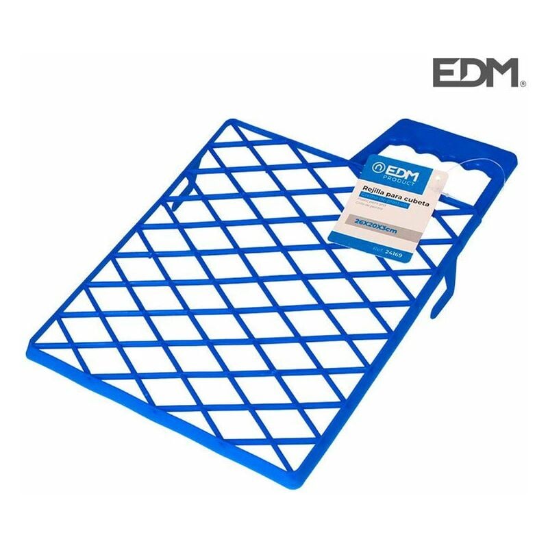 foto del prodotto edm griglia bag da pittura 26 26x20x3cm fralatn plastica blu fralatn