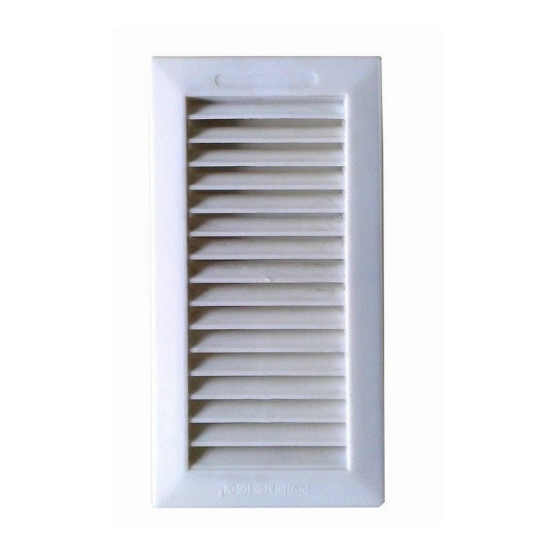 foto del prodotto edm griglia da incasso c chamfer 13,3x26 quadro abs bianco g 