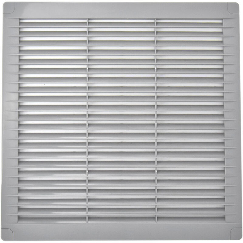 foto del prodotto edm griglia di ventilazione de 87709 grigio 30 x 30 x 0,7 cm zanzariera