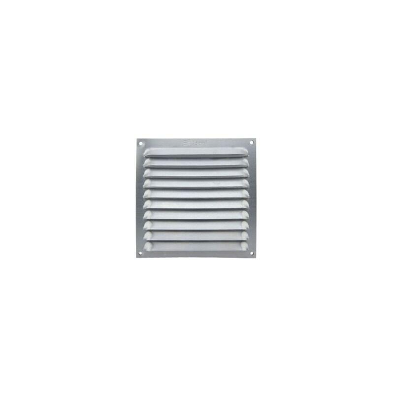 foto del prodotto edm griglia di ventilazione in alluminio naturale 20x20cm cis
