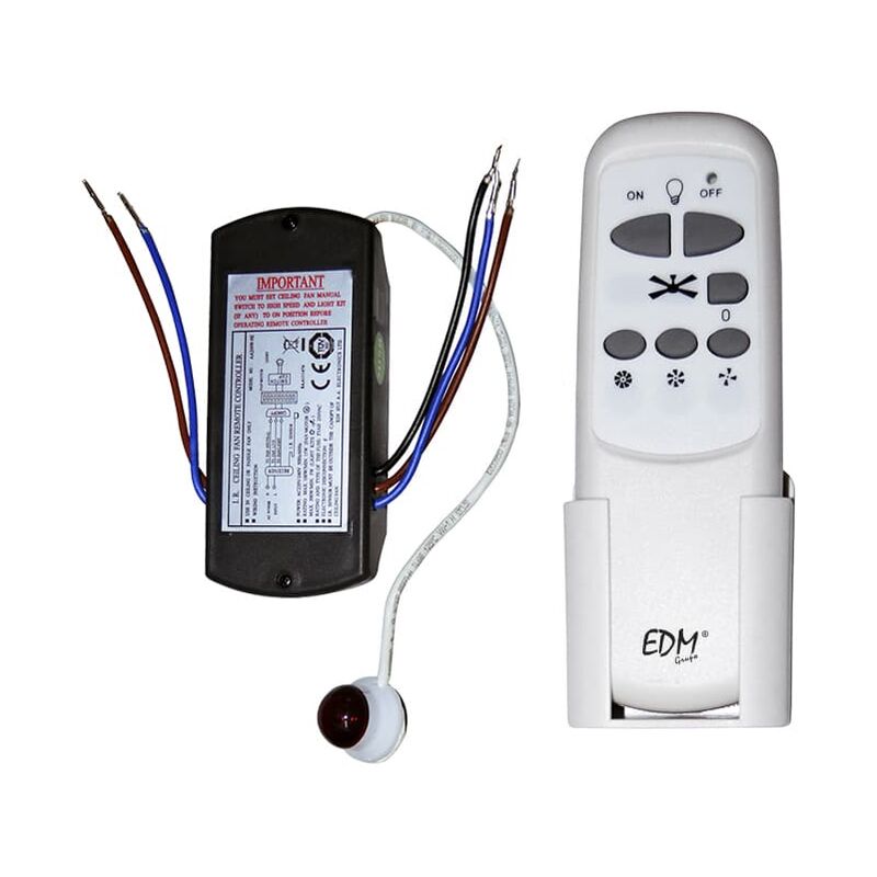 foto del prodotto edm kit telecomando universale per ventilatore a soffitto