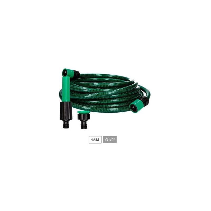 foto del prodotto edm kit tubo da giardino bairia 1 2 12,5mm 15m