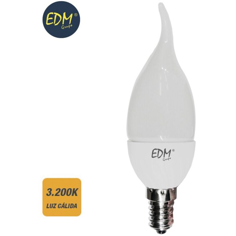 foto del prodotto edm - lampada b led led e1414 5w 400 400lmfralatn 3200kfralatn luce calda3 3,5x12cm