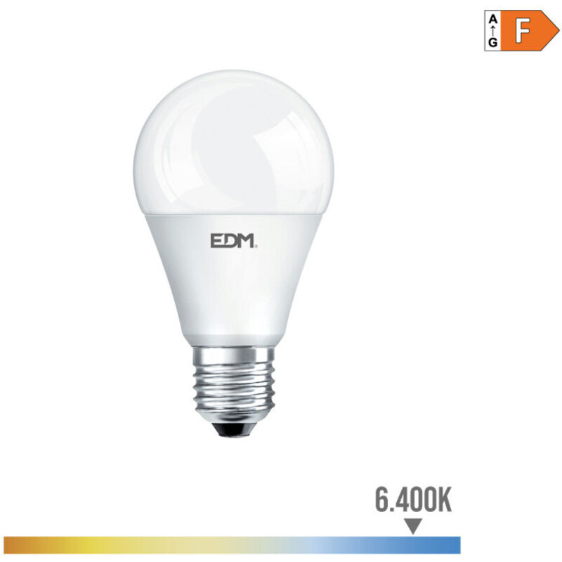 foto del prodotto edm lampada led dimmable e27 10 10w 810lmfralatn luce fredda11 6x11cm