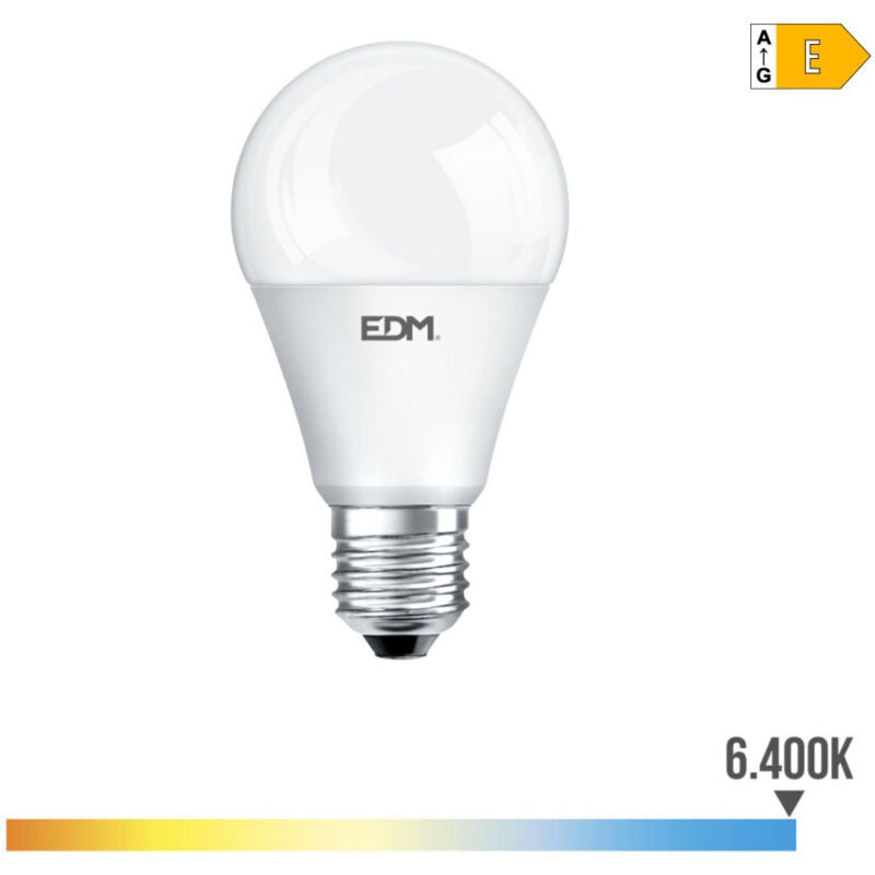 foto del prodotto edm lampada led e27 20w 22 2200lm 64 6400kfralatn luce fredda 6,5x12,4cm