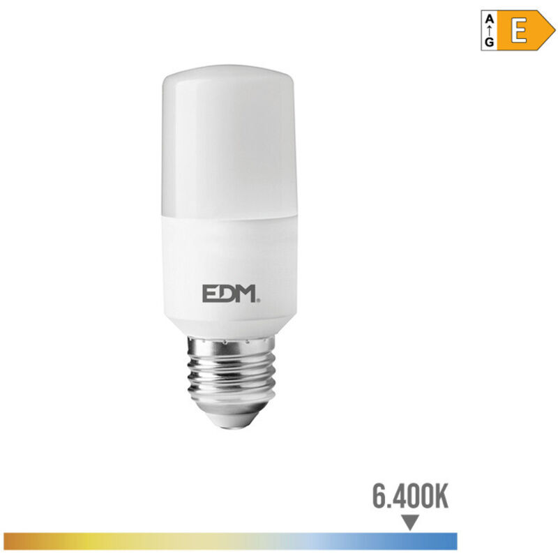 foto del prodotto edm lampada led tubo e27 10 10w 1100 1100lmfralatn 6400kfralatn luce fredda 4x10,7cm