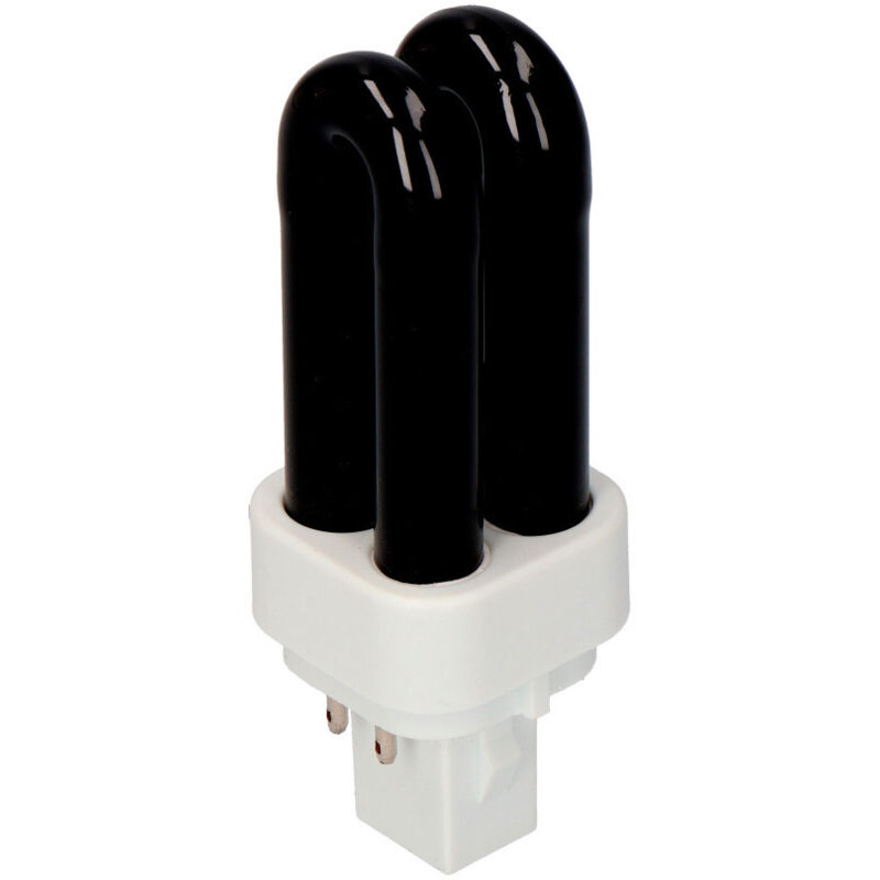 foto del prodotto edm lampadina fluorescente pl 7w luce attinica ricambio per 06510 