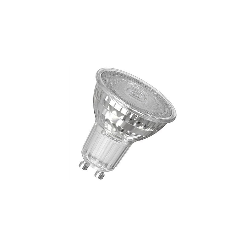 foto del prodotto edm lampadina led dicroica par16 gu10 6,9w 4000k 575lm ip20 5x5,4cm colore argento