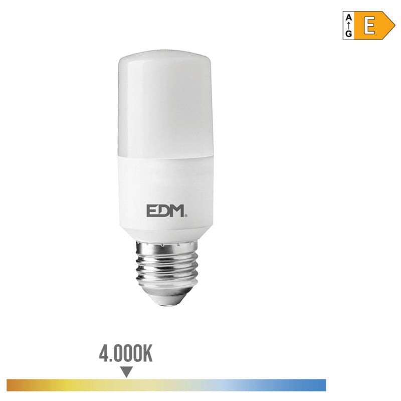 foto del prodotto edm lampadina led epi e27 da 10w, 77w equivalenti bianco naturale 4000k