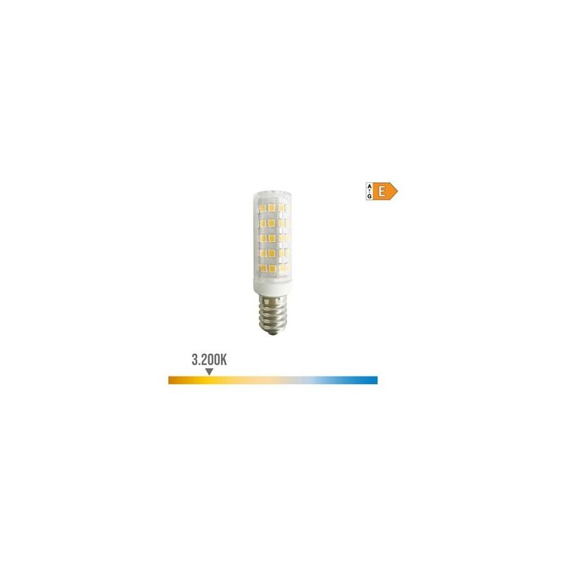 foto del prodotto edm lampadina tubolare led e14 6,5w 800lm 3.200k luce calda