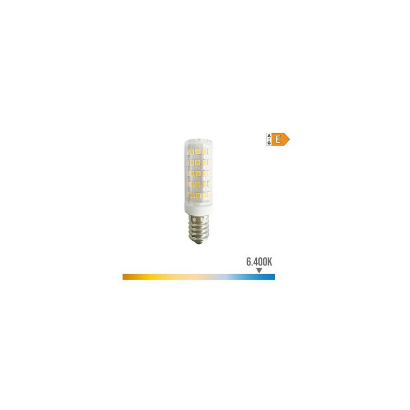 foto del prodotto edm lampadina tubolare led e14 6,5w 800lm 6.400k luce fredda