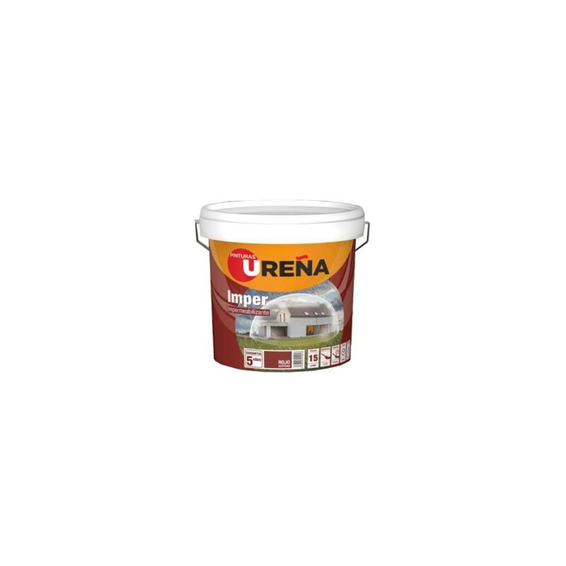 foto del prodotto edm lattina da 5 kg di impermeabilizzante anti perdita per tetti bianchi