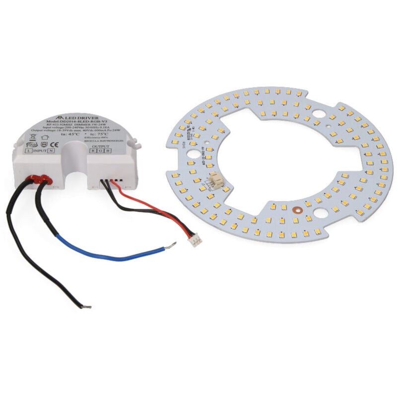 foto del prodotto edm led e trasformatore di ricambio per i ventilatori 33808,33809,33810,33811,33812 e 33814