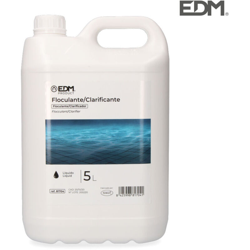 foto del prodotto edm - liquido flocculante 5 l. fusione