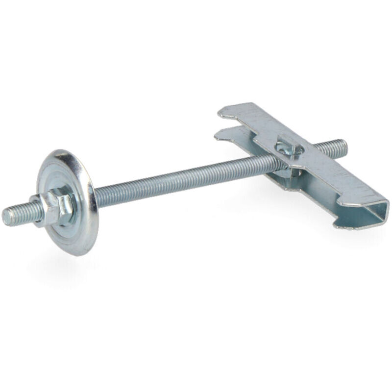 foto del prodotto edm - m-5 fralatn ferro robusto 9 9 cm fralatn lotto di 2 fralatn fissazione a muro