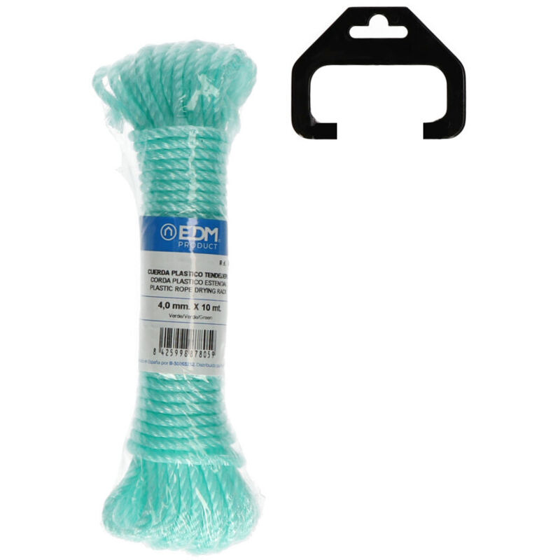 foto del prodotto edm - matassa di corda in plastica per elettroerosione da 10 m verde