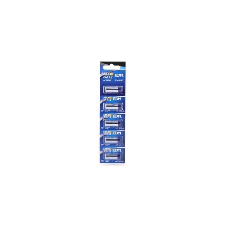 foto del prodotto edm max-pro batteria alcalina 23a 12v telecomando ø10,3x28,5mm