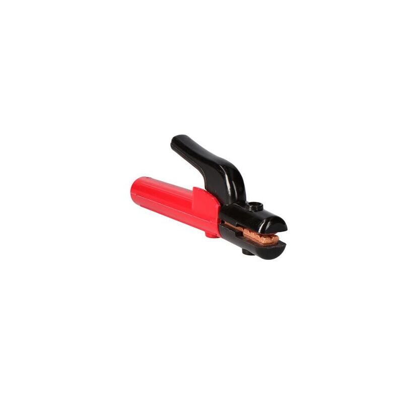 foto del prodotto edm morsetto portaelettrodo stayer 300a per cavo fino a 50mm , rosso e nero
