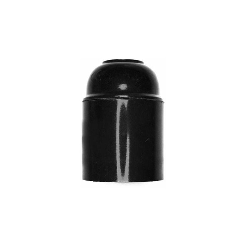 foto del prodotto edm portalampada in bachelite rinforzata e27 nero 22285