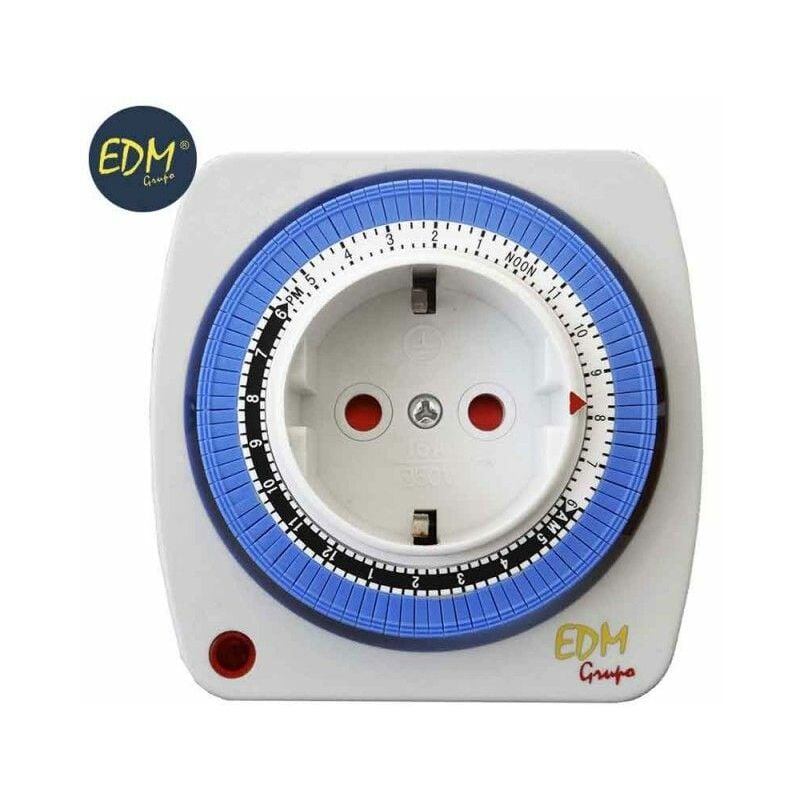 foto del prodotto edm programmatore giornaliero compatto economico 250v 16a