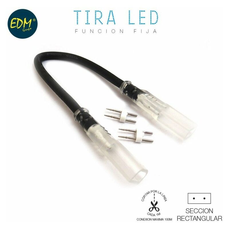 foto del prodotto edm prolunga cavo da 1 m per striscia led