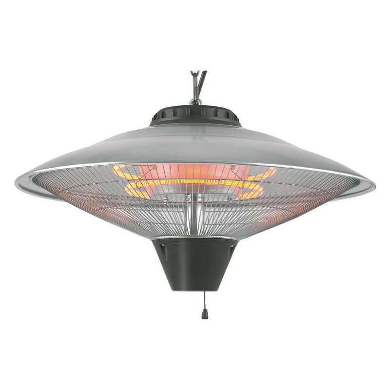 foto del prodotto edm riscaldamento terfralatn esterno quarzo 2100w 3 livelli 56,5cm cromo