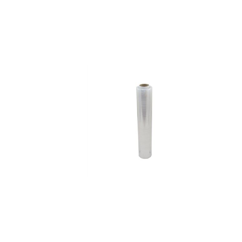 foto del prodotto edm rotolo di pellicola termoretraibile trasparente 220mt x 50cm 23mic