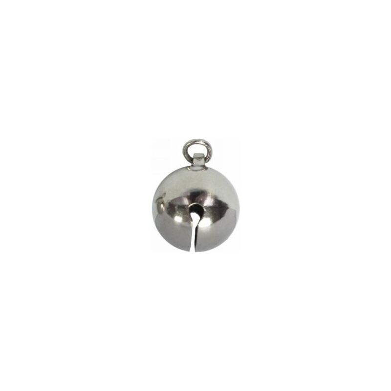 foto del prodotto edm sacchetto da 20 campanelli in ottone nichelato con anello da 8 mm