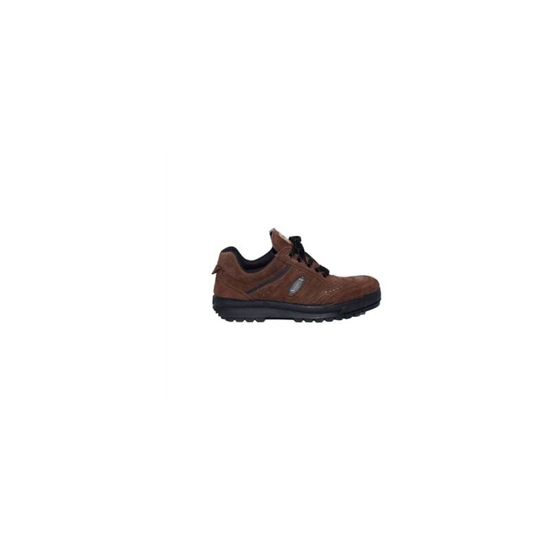 foto del prodotto edm scarpa sportiva in pelle scamosciata marrone mod. 3301 t.44 segatura