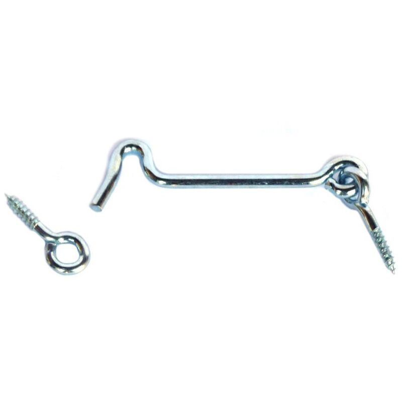 foto del prodotto edm - scatola da 50 unità. hasp a doppia presa 75 mm in zinco