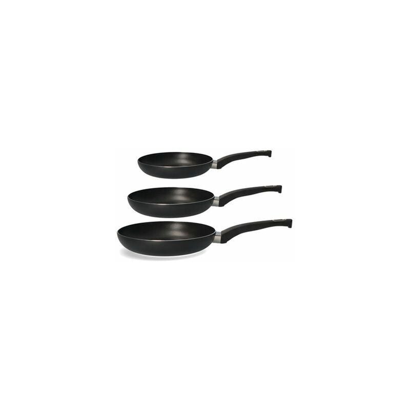 foto del prodotto edm set 3 pentole antiaderenti basic line cucina gourmet
