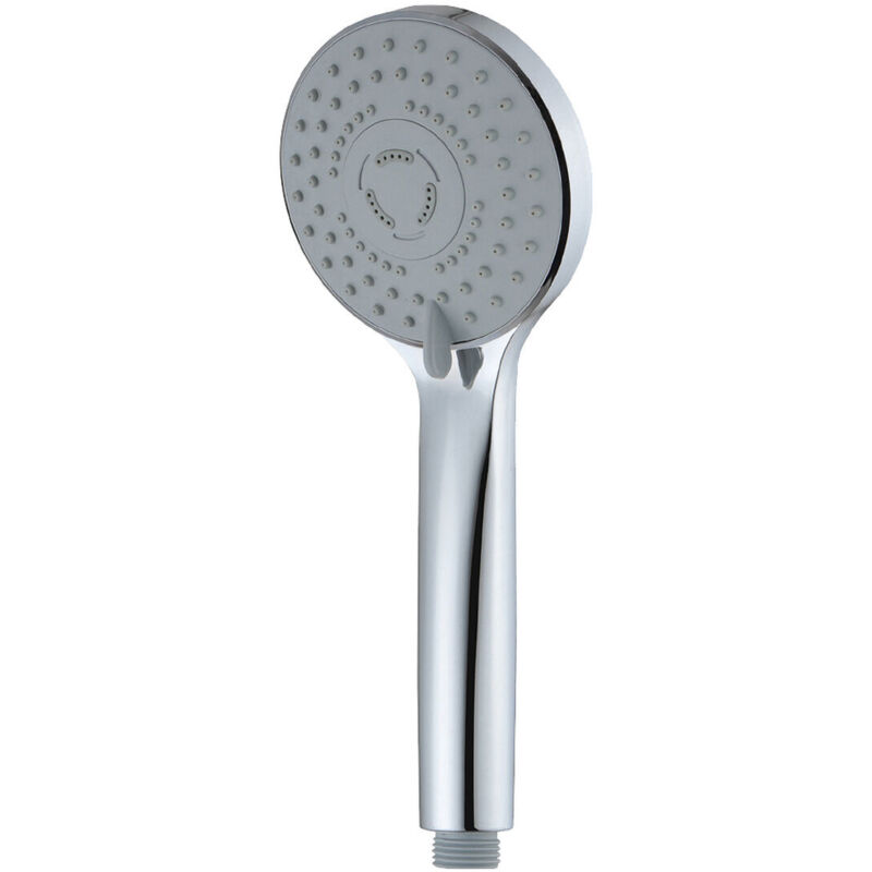 foto del prodotto edm soffione 01343 abs moderno cromato 9,8 x 4 x 24,2 cm